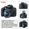 Picture of Canon EOS Rebel T7 DSLR Camera with 18-55mm is II Lens + Canon EF 75-300mm f/4-5.6 III Lens and 500mm Preset Lens + 32GB Memory + Filters + Monopod + Professional Bundle (Renewed)