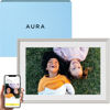 Picture of Aura Carver 10.1" WiFi Digital Picture Frame | The Best Digital Frame for Gifting | Send Photos from Your Phone | Quick, Easy Setup in Aura App | Free Unlimited Storage | (Clay with White Mat)
