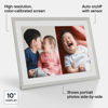 Picture of Aura Carver 10.1" WiFi Digital Picture Frame | The Best Digital Frame for Gifting | Send Photos from Your Phone | Quick, Easy Setup in Aura App | Free Unlimited Storage | (Clay with White Mat)