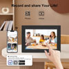 Picture of Jazeyeah WiFi Digital Picture Frame, 10.1 Inch Smart Digital Photo Frame with1280 * 800 HD IPS Touch Screen,Share Photos/Videos Instantly via App from Anywhere