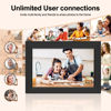 Picture of Jazeyeah WiFi Digital Picture Frame, 10.1 Inch Smart Digital Photo Frame with1280 * 800 HD IPS Touch Screen,Share Photos/Videos Instantly via App from Anywhere