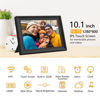 Picture of 32GB 10.1 Inch WiFi Digital Picture Frame with 1280x800 HD IPS Touch Screen, Send Photo or Videos via App or Email,Support USB Drive/SD Card Extend Storage,Auto-Rotate,Wall Mountable