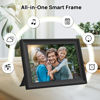 Picture of 32GB 10.1 Inch WiFi Digital Picture Frame with 1280x800 HD IPS Touch Screen, Send Photo or Videos via App or Email,Support USB Drive/SD Card Extend Storage,Auto-Rotate,Wall Mountable