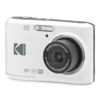 Picture of KODAK PIXPRO Friendly Zoom FZ45-WH 16MP Digital Camera with 4X Optical Zoom 27mm Wide Angle and 2.7" LCD Screen (White)