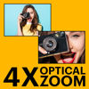 Picture of KODAK PIXPRO Friendly Zoom FZ45-RD 16MP Digital Camera with 4X Optical Zoom 27mm Wide Angle and 2.7" LCD Screen (Red)