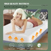 Picture of Base Foam Mattress 8 inch Mattress, CertiPUR-US Certified,Breathable Bed Mattress for Cooler Sleep Supportive & Pressure Relief,Removable Soft Cover,White Twin