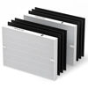 Picture of AP-1512HH Air Purifier Replacement Filter Set for Coway Airmega AP-1512HH and and Airmega 200M air Purifier, 2 HEPA and 6 Carbon Filters, Compared to Part #3304899