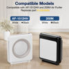 Picture of AP-1512HH Air Purifier Replacement Filter Set for Coway Airmega AP-1512HH and and Airmega 200M air Purifier, 2 HEPA and 6 Carbon Filters, Compared to Part #3304899