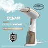 Picture of Conair Handheld Garment Steamer for Clothes, Turbo ExtremeSteam 1875W, Portable Handheld Design, Strong Penetrating Steam, White / Champagne