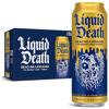 Picture of Liquid Death, Dead Billionaire Iced Tea, 8-Pack (King Size 19.2oz Cans), Half Lemonade Half Black Tea Sweetened With Real Agave, B12 & B6 Vitamins, Low Calorie & Low Sugar