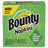 Picture of Bounty Paper Napkins, White, 1 Pack, 400 Sheets per Pack