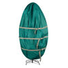 Picture of Upright Christmas Tree Storage Bag - Canvas Cover for 7.5-Foot Artificial Trees, Inflatables, and Christmas Decorations by Tiny Tim Totes (Green)
