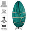 Picture of Upright Christmas Tree Storage Bag - Canvas Cover for 7.5-Foot Artificial Trees, Inflatables, and Christmas Decorations by Tiny Tim Totes (Green)