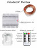 Picture of LECLSTAR 50 LED Photo Clips String Lights, 17ft with Remote - 8 Modes Fairy Lights to Clip on Pictures, Photos, Cards