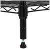 Picture of Amazon Basics 3-Shelf Adjustable Heavy Duty Steel Wire Rack Storage Shelving Organizer for Kitchen, Garage, 23.2" L x 13.4" W x 30" H, Black