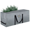 Picture of BALEINE 7.5 ft Christmas Tree Storage Bag, Heavy Duty Extra Large Artificial Christmas Tree Bag with Reinforced Handles and Dual Zippers Wide Opening (Gray, 7.5 ft)