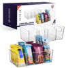 Picture of Pantry Organizers and Storage, Cabinet Organizer Kitchen Organizers and Storage - Fridge Organizer, Drawer Organizer & Snack Organizer - Refrigerator Organizers and Storage, Cupboard Shelf Organizer