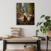 Picture of Jesus wall art decor Christian wall art,Jesus and Lamb Canvas Wall Art Jesus Running After Lost Lamb Picture Wall Art Canvas Print Christian Lamb of God Home Decor Jesus Saves the Lamb a lost lamb