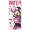 Picture of AMSCAN Unique 79251 Disney Iconic Minnie Mouse Door Party Poster, 27' X 60' 1ct, Multicolor,Bedroom