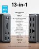 Picture of Anker Docking Station, Anker 575 USB-C Docking Station (13-in-1), Triple Display, 4K HDMI, 10 Gbps USB-C and 5 Gbps USB-A Data, 85W Charging for Laptop, 18W Charging for Phone, Ethernet, Audio, SD 3.0