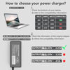 Picture of Universal Chromebook Charger-45W USB-C Power Adapter for HP Laptop Charger,Lenovo,Dell,Acer and More,Fast Charging for USB C Laptop Charger,6FT Type C Power Cord Easy to Travel Work