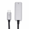 Picture of Amazon Basics Aluminum USB-C to RJ45 Gigabit Ethernet Adapter, Fast Network, Grey, 2.07 x 0.81 x 0.6 inches