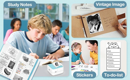 GetUSCart- Sticker Printer - Printpods Mini Printer with Stickers ...