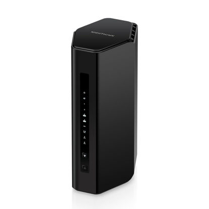 Picture of NETGEAR Nighthawk Tri-Band WiFi 7 Router (RS300) - Security Features, BE9300 Wireless Speed (up to 9.3Gbps) - Covers up to 2,500 sq. ft., 100 Devices - 2.5 Gig Internet Port