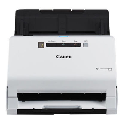 Picture of Canon imageFORMULA R40 - Office Document Scanner, Windows and Mac, Duplex Scanning, Easy Setup, Scans a Wide Variety of Documents, Scans to Cloud
