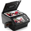 Picture of KEDOK Photo,NameCard,Slide & Negative Scanner with Large 5" LCD Screen,Film and Slide Digitizer-Convert 35mm,110 Film/Photo(3R,4R,5R)/NameCard to 22MP Digital JPEG-8GB SD Card Included