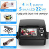 Picture of KEDOK Photo,NameCard,Slide & Negative Scanner with Large 5" LCD Screen,Film and Slide Digitizer-Convert 35mm,110 Film/Photo(3R,4R,5R)/NameCard to 22MP Digital JPEG-8GB SD Card Included
