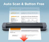 Picture of Plustek Mobile Scanner S410 Plus - Portable Sheet-Fed Document Scanner - for Windows 7 / 8 / 10 / 11, Featuring Button-Free Scanning with Included OCR Software