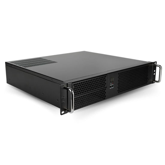 Picture of Quiet Rackmount Computer (3.8-4.6GHz AMD Ryzen 7 5700G CPU, 32GB RAM, 1TB SSD, W11 Pro) - 2U Rack Mount Server or Workstation Desktop PC for Home or Business