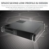 Picture of Quiet Rackmount Computer (3.8-4.6GHz AMD Ryzen 7 5700G CPU, 32GB RAM, 1TB SSD, W11 Pro) - 2U Rack Mount Server or Workstation Desktop PC for Home or Business