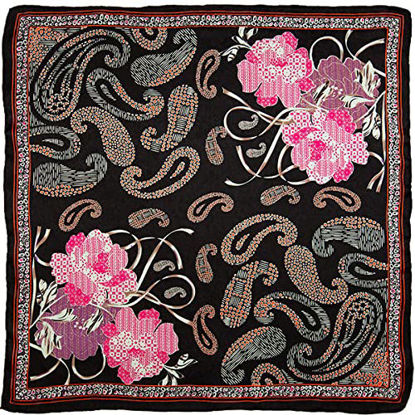 Picture of Wyoming Traders Wild Rag Tango Charmeuse #11 Silk Scarf