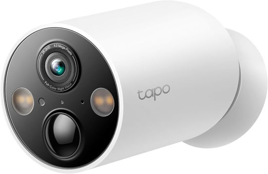 Picture of TP-Link 𝗧𝗮𝗽𝗼 MagCam, 2024 PCMag Editors’ Choice & Wirecutter Recommended Outdoor Security Camera, 2K, Battery, Magnetic Mount Wireless Camera, 150° FOV, SD/Cloud Storage, Person/Vehicle Detection
