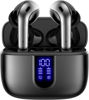 Picture of TAGRY Bluetooth Headphones True Wireless Earbuds 60H Playback LED Power Display Earphones with Wireless Charging Case IPX5 Waterproof in-Ear Ear buds with Mic for TV Smart Phone Laptop Computer Sports