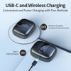 Picture of TAGRY Bluetooth Headphones True Wireless Earbuds 60H Playback LED Power Display Earphones with Wireless Charging Case IPX5 Waterproof in-Ear Ear buds with Mic for TV Smart Phone Laptop Computer Sports
