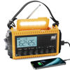 Picture of Raynic Emergency Radio, 5000mAh/18500mWh Weather Radio, Solar Hand Crank Radio with AM/FM/SW/NOAA Alert, Cell Phone Charger, Headphone Jack, Flashlight and SOS Siren