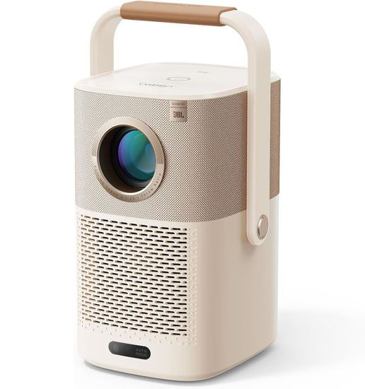 Picture of [Sound by JBL & Built-in Battery] Yaber T2 Outdoor Projector with WiFi 6 and Bluetooth, Native 1080P Smart Movie Portable Projector for Inside and Outside, Compatible with TV Dongle (Not included)