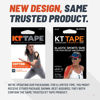 Picture of KT Tape, Original Cotton, Elastic Kinesiology Athletic Tape, 20 Count, 10” Precut Strips, Beige