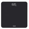 Picture of Vitafit Digital Bathroom Scale for Body Weight, Weighing Professional Since 2001, Clear LED Display and Step-On, 3*AAA Batteries Included, 400lb/180kg, Spray Silver Black