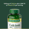 Picture of Nature's Bounty Calcium Carbonate & Vitamin D, Supports Immune Health & Bone Health, 1200mg Calcium & 1000IU Vitamin D3, 120 Softgels
