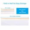 Picture of JOYIT 100 ft Clear Cellophane Wrap Roll (31.5 in x 100 ft) - 3 Mil Thicken Cellophane Roll, Clear Cellophane Bags Large, Clear Wrapping Paper for Flower Gift Baskets Wrap (31.5" fold into 16")