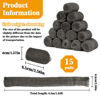 Picture of MAQIHAN Steel Wool Pads 0000 15PCS - Steel Wool Roll Glass Wood Fabric Metal Extra Fine Steel Wool 0000 Polishing Chrome Glass Polishing Pads Wool Steelwool Mice Control Weep Hole Covers Walls Fill