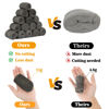 Picture of MAQIHAN Steel Wool Pads 0000 15PCS - Steel Wool Roll Glass Wood Fabric Metal Extra Fine Steel Wool 0000 Polishing Chrome Glass Polishing Pads Wool Steelwool Mice Control Weep Hole Covers Walls Fill