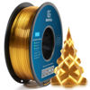 Picture of Geeetech Silk PLA Filament 1.75mm for 3D Printer , Metal-Like Shiny Consumable 1kg (2.2lbs) 1 Spool, Dimensional Accuracy +/- 0.03 mm, Silk Gold