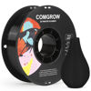 Picture of Comgrow PETG 3D Printer Filament 1.75mm, High Precision and Tough 3D Printer Filament (2LBS), Dimensional Accuracy +/- 0.02 mm, Fit Most 3D Printers Black