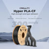 Picture of Creality 3D Printer Filament PLA Carbon Fiber Filament 1.75mm for K1C, Hyper PLA-CF for High Speed 50-300mm/s, 1kg(2.2lbs)/Spool, Dimensional Accuracy +/- 0.03 mm (Black)