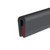 Picture of Rubber Edge Trim, Self-Adhesive Rubber Edge Trim, Edge Protector for Sheet Metal, EPDM Material, Fit 1/16"(1.6mm), Length 10Ft, Black Color, U Channel Edge Trim